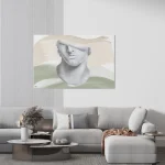volto david di michelangelo su tela