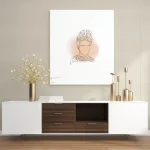 Frida Kahlo Line Art - immagine 3