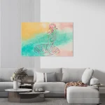 venere di botticelli acquerello