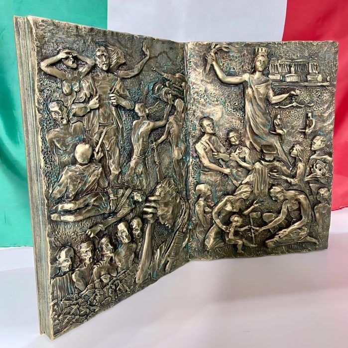 opera di Maurizio Carnevali per celebrare la Costituzione