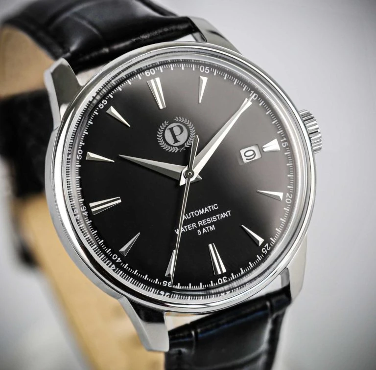 orologio borbone con quadrante nero