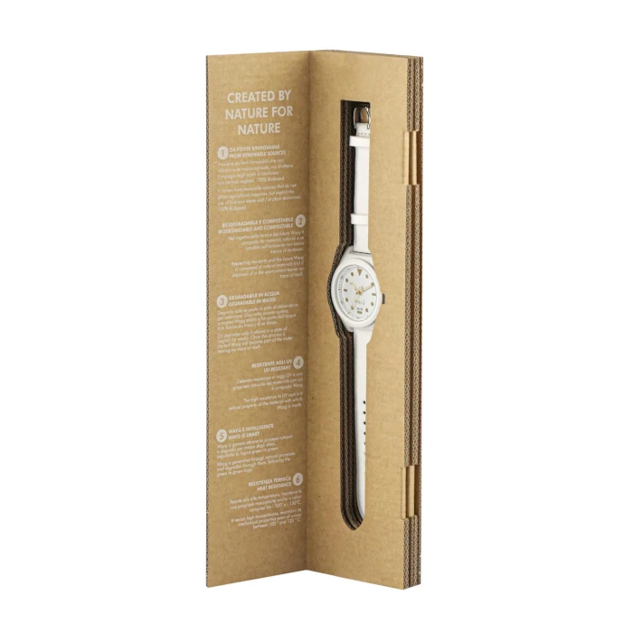 orologio frida kahlo con packaging ecosostenibile