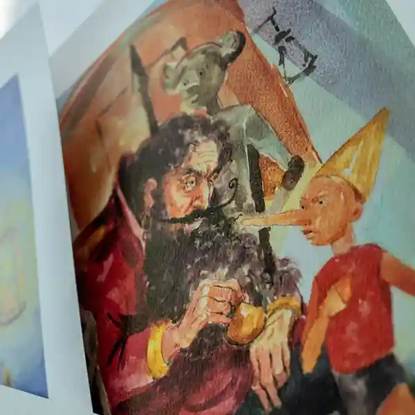illustrazione Barbanera Pinocchio